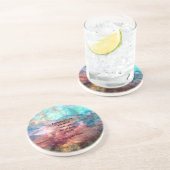 Rumi Aufschlussziffer über Energie und Universum Getränkeuntersetzer (Seite)