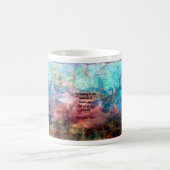 Rumi Aufschlussziffer über Energie und Universum Kaffeetasse (Mittel)