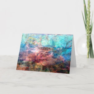 Rumi Aufschlussziffer über Energie und Universum Karte