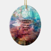 Rumi Aufschlussziffer über Energie und Universum Keramikornament (Rechts)