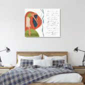 Rumi Dance Quote mit Tänzer Leinwanddruck (Insitu (Schlafzimmer))