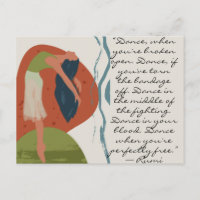 Rumi Dance Quote mit Tänzer