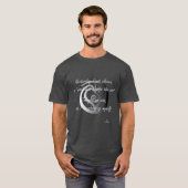 Rumi Dichter inspirierte ein Zitat voller Weisheit T-Shirt (Vorne ganz)