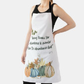 Rumi Erntedank Quote - Glückliches Thanksgiving Schürze (InSitu)