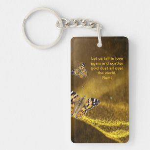 Rumi Fall in Liebe wieder Schlüsselanhänger