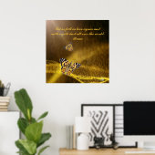 Rumi fällt wieder in Liebe Poster (Heimbüro)