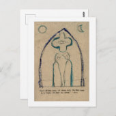 Rumi Gedicht Postkarte (Vorne/Hinten)