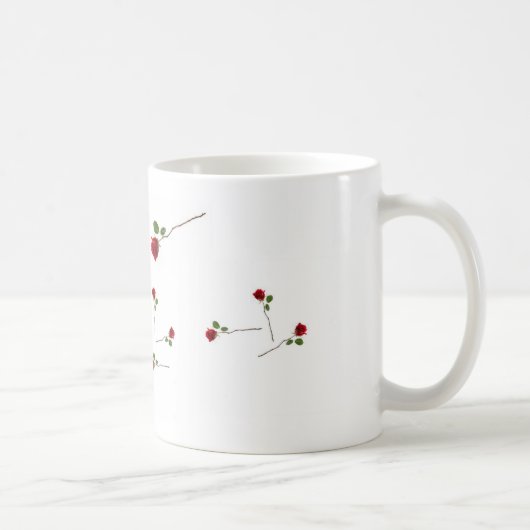 Rumi Herz-Zitat-Tasse Kaffeetasse (Rechts)