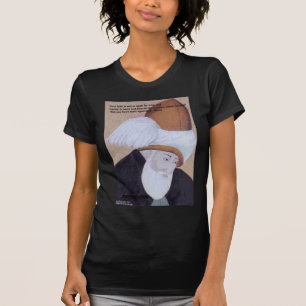Rumi "Hindernisse der Liebe" Zitat auf Geschenk T- T-Shirt