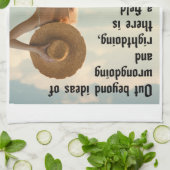 Rumi-ich treffe dich dort geschirrtuch (Gefaltet)