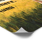 Rumi-ich treffe dich dort poster (Ecke)