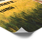 Rumi-ich treffe dich dort poster (Ecke)