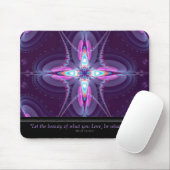 Rumi Klugheit: Fraktal-Kunst Mousepad (Mit Mouse)