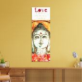 Rumi Liebe Zitat Buddha Art Canvas Print Leinwanddruck (Insitu (Wohnzimmer))