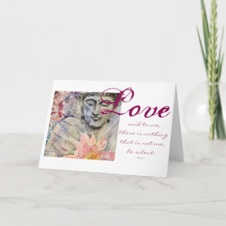 Rumi Liebe Zitat Buddha Wasserfarben Kunstkarten Karte