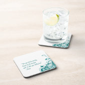 Rumi Liebe Zitat Getränkeuntersetzer (Rechte Seite)