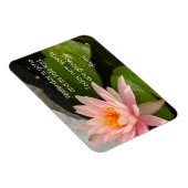 Rumi Magnet mit Pink-Lotus-Blume (Rechte Seite)