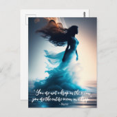 Rumi Ocean Quote Dreamscape Postkarte (Vorne/Hinten)