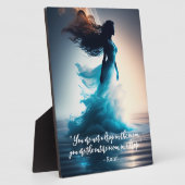 Rumi Ocean Quote Dreamscape Tabletop Plaque Fotoplatte (Seite)