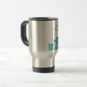 Rumi Ocean Zitat Reisebecher (Vorderseite Links)