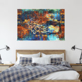 Rumi Persian Calligraphy Wall Art | Sufi Angebot Leinwanddruck (Insitu (Schlafzimmer))