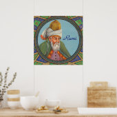 Rumi Poster (Küche)