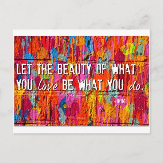 Rumi Postkarte (Vorderseite)