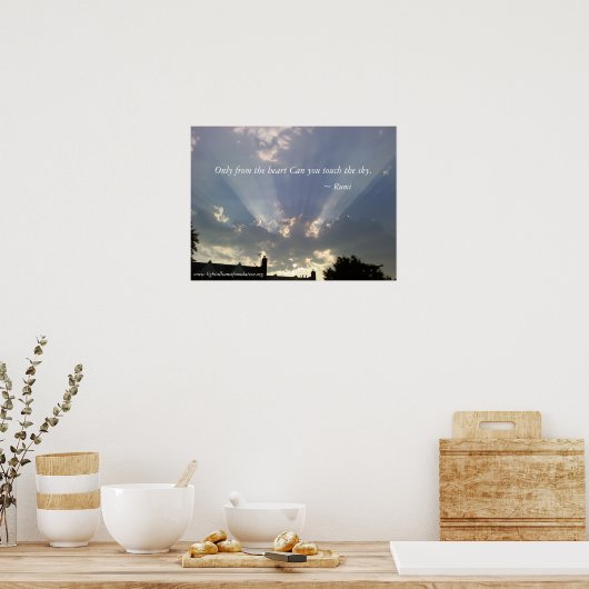 Rumi Print Poster (Küche)