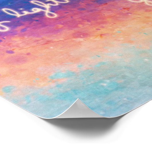 Rumi Quote Abstrakt Poster (Ecke)