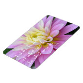 Rumi Quote Dahlia Magnet (Linke Seite)