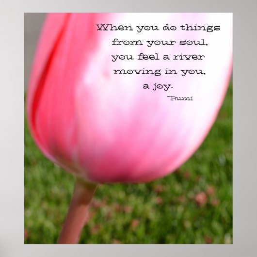 Rumi Quote Poster (Vorne)