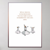 Rumi Quotes Poster (Vorne)