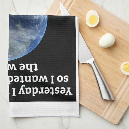 Rumi - Selbstveränderung Geschirrtuch (Viertel Falte)