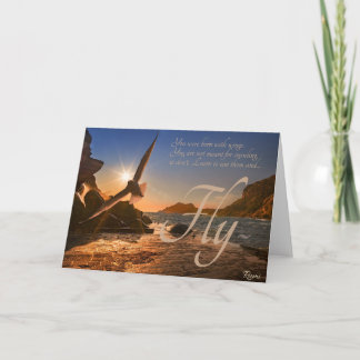 Rumi Sie waren Geboren mit Wings Karte