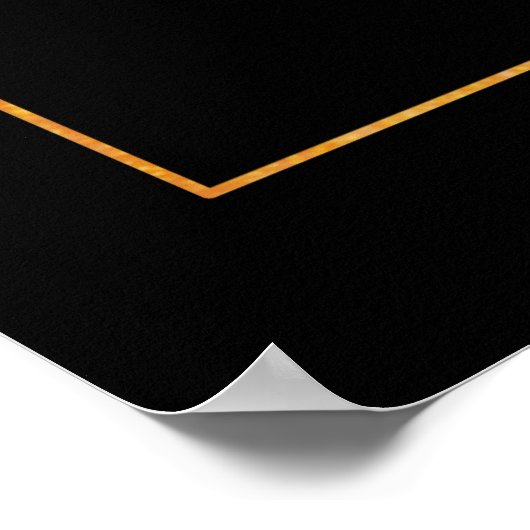 Rumi Silence Quote & Dragonfly Poster (Ecke)