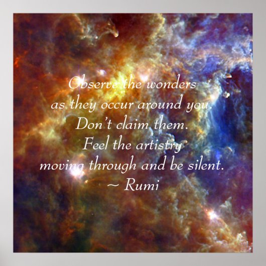 Rumi The wonders Poster (Vorne)