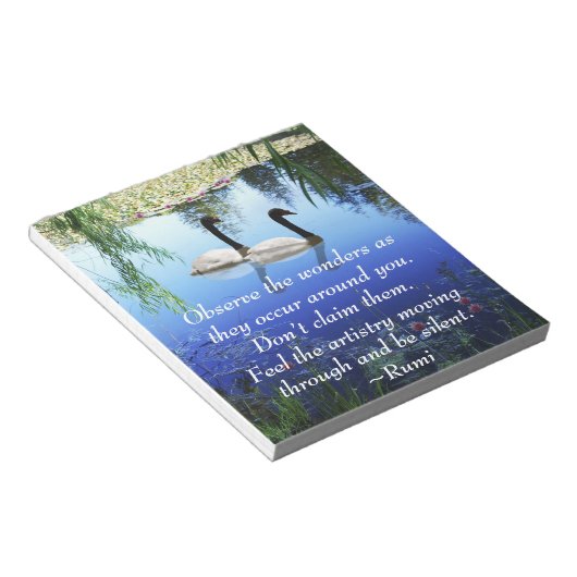 Rumi The Wunders Notizblock (angewinkelt)