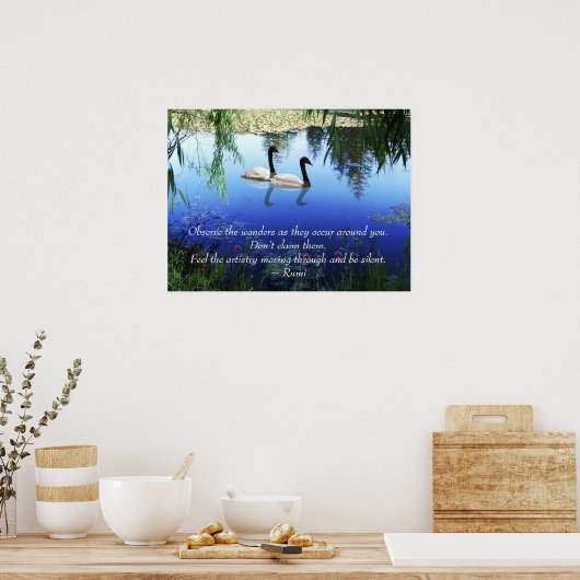 Rumi The Wunders Poster (Küche)