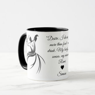 Rumi Valentine Liebe Sie Gedichte Tasse beliebt