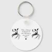 Rumi Valentine Love you poetry Schlüsselanhänger (Vorderseite)