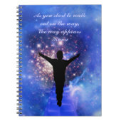 Rumi Vertrauen Sie dem Weg Notizblock (Vorderseite)