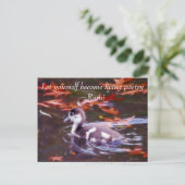 Rumi wird lebende Poesie Postkarte (Stehend Vorderseite)