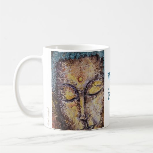 Rumi Zen-Zitat-Buddha-Kunst-Kaffee-Tasse Kaffeetasse (Links)