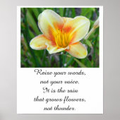 Rumi Zitat - Poster (Vorne)