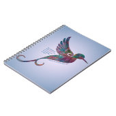 Rumi Zitat "Sie waren geboren mit Flügeln " Notizblock (Linke Seite)