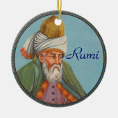 Rumi Zitatverzierung Keramikornament (Vorne)