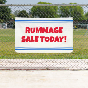 Rummage Sale Today Banner
