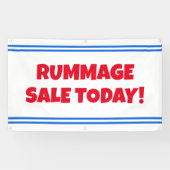 Rummage Sale Today Banner (Horizontal)