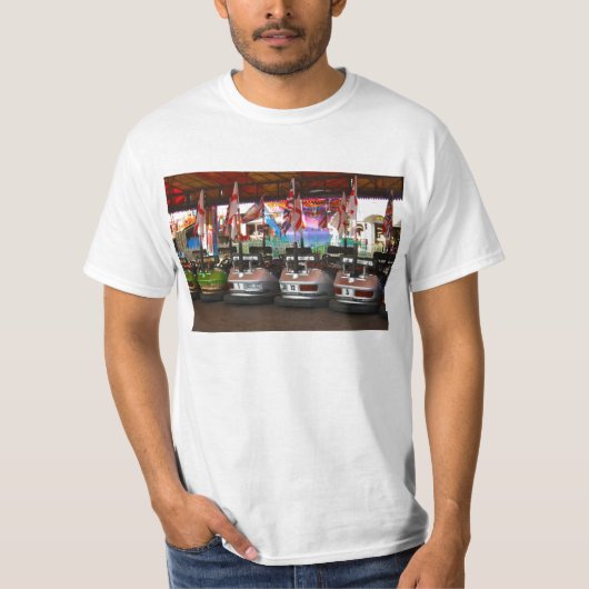 Rummelplatz Dodgem Boxauto-T-Shirt T-Shirt (Vorderseite)