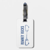 Rumney Rocks Climbing Quickziehen Gepäckanhänger (Rückseite vertikal)